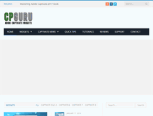 Tablet Screenshot of cpguru.com